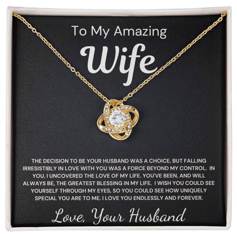 To My Amazing Wife - Greatest Blessing