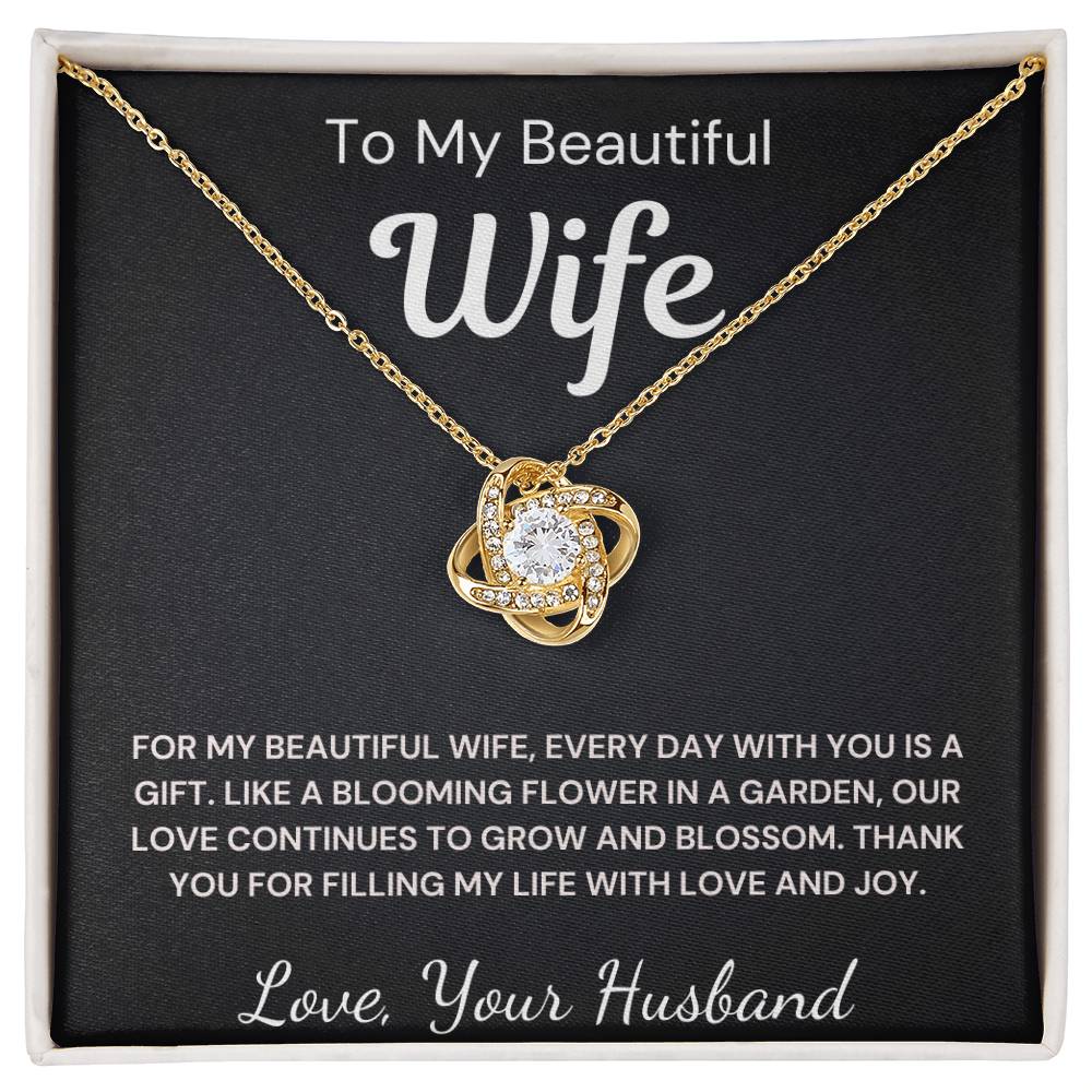 To My Beautiful Wife - Blooming Flower